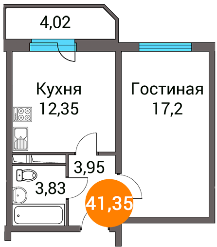 Планировка квартиры