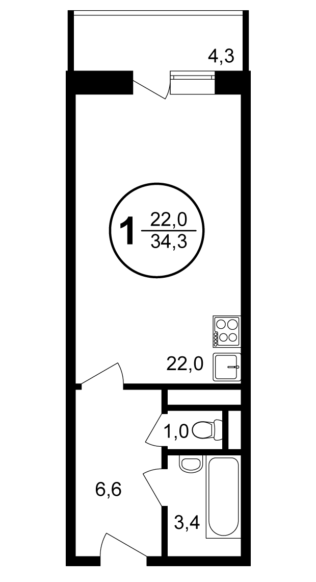 Планировка квартиры