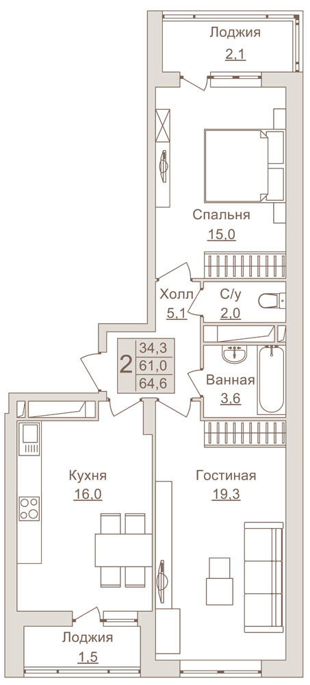 Планировка квартиры