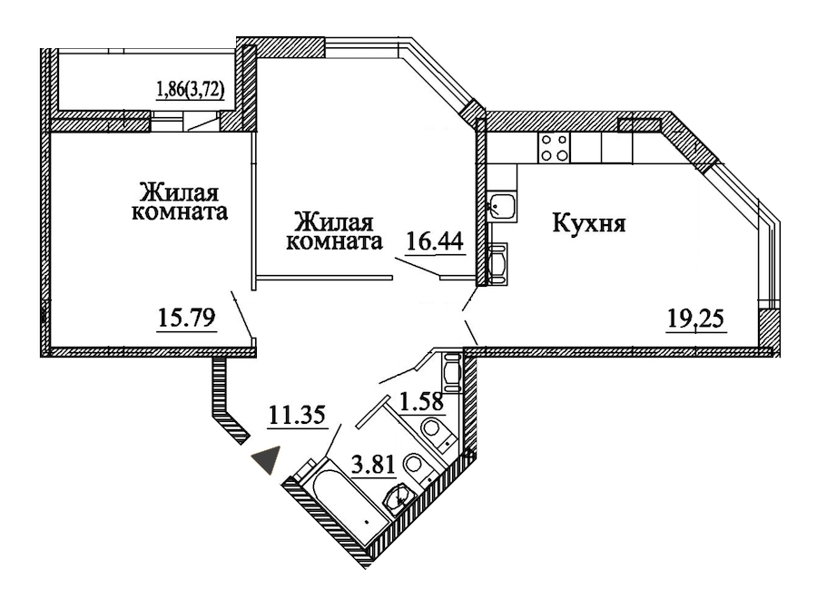Планировка квартиры
