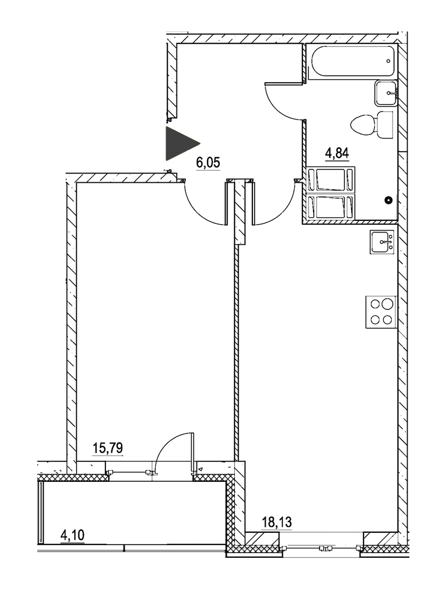 Планировка квартиры flat:61475:49