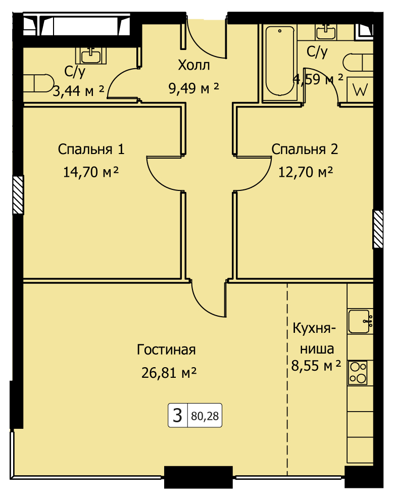 Планировка квартиры