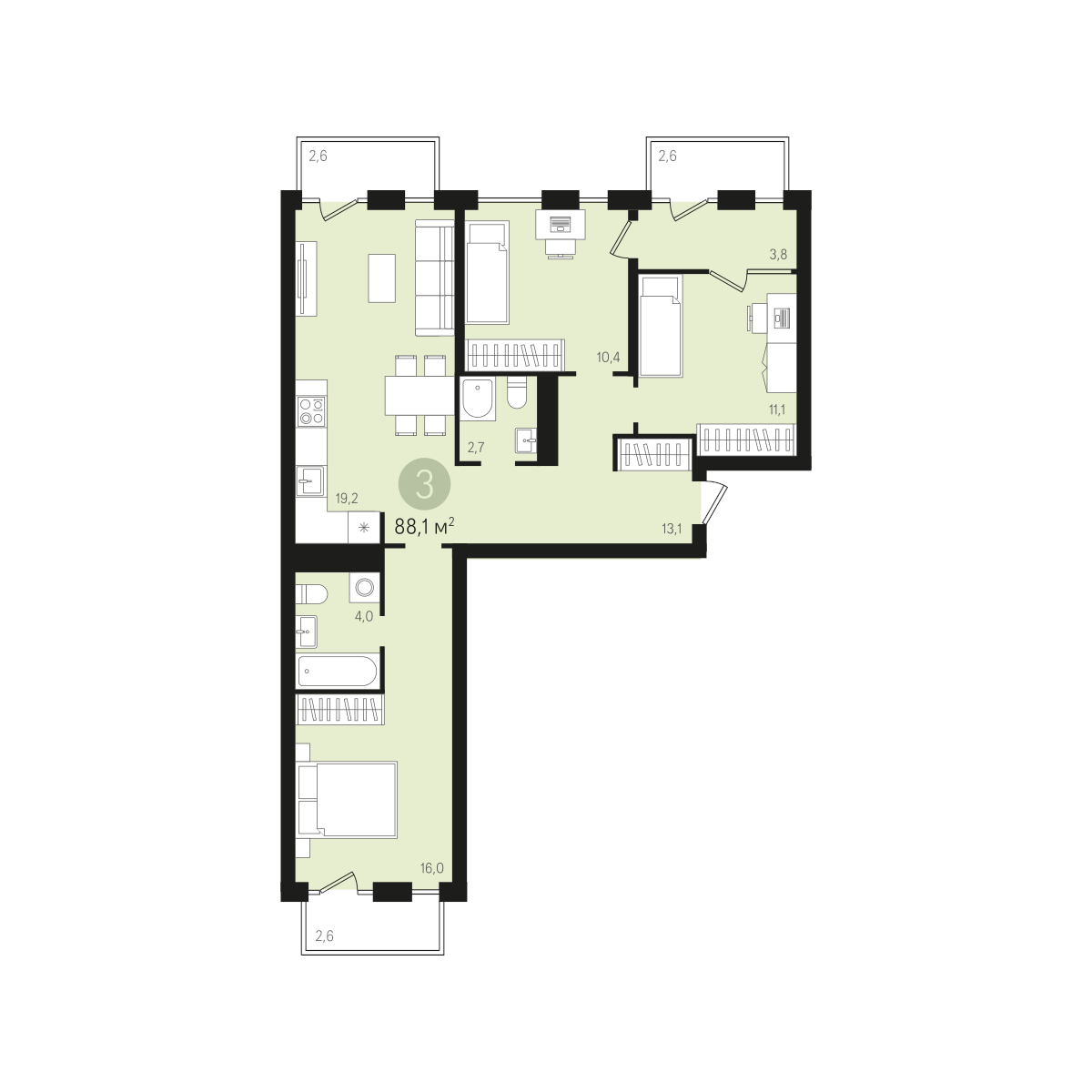 Планировка квартиры