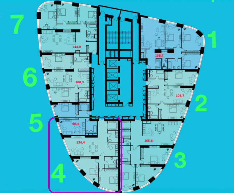 Планировка квартиры