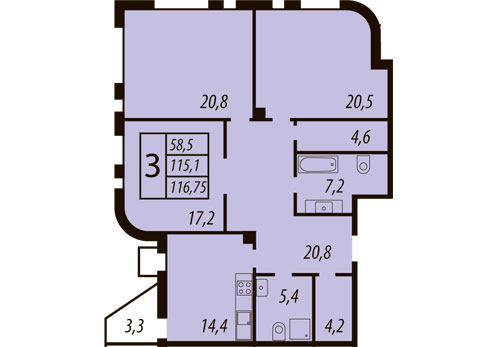 Планировка квартиры
