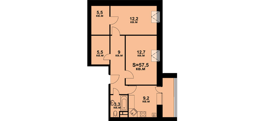 Планировка квартиры