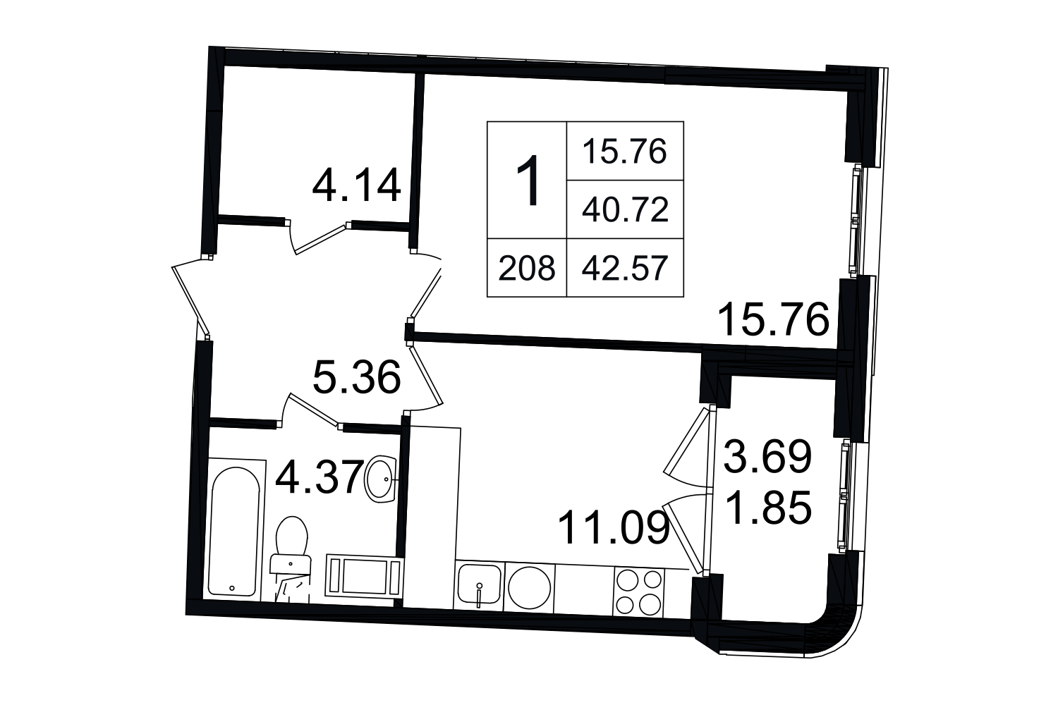 Планировка квартиры