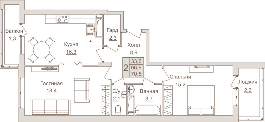Планировка квартиры