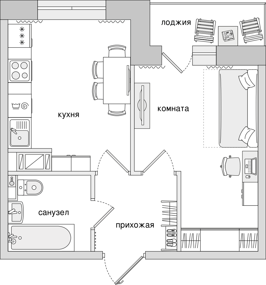 Планировка квартиры