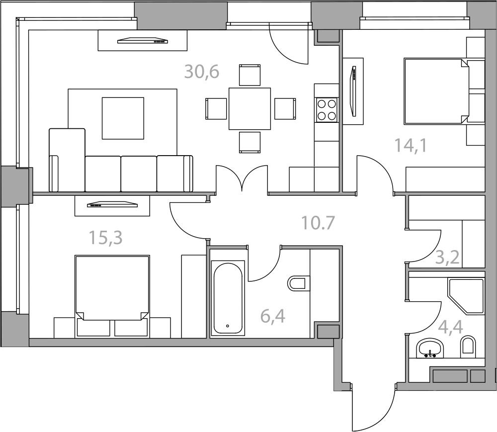Планировка квартиры
