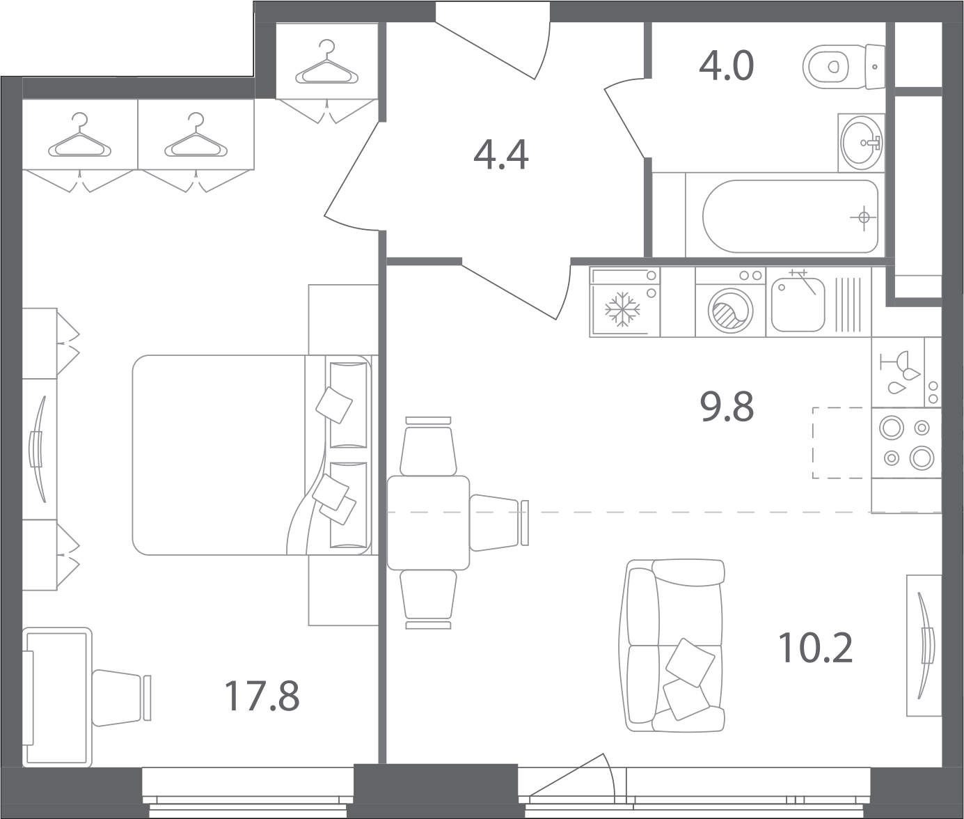 Планировка квартиры