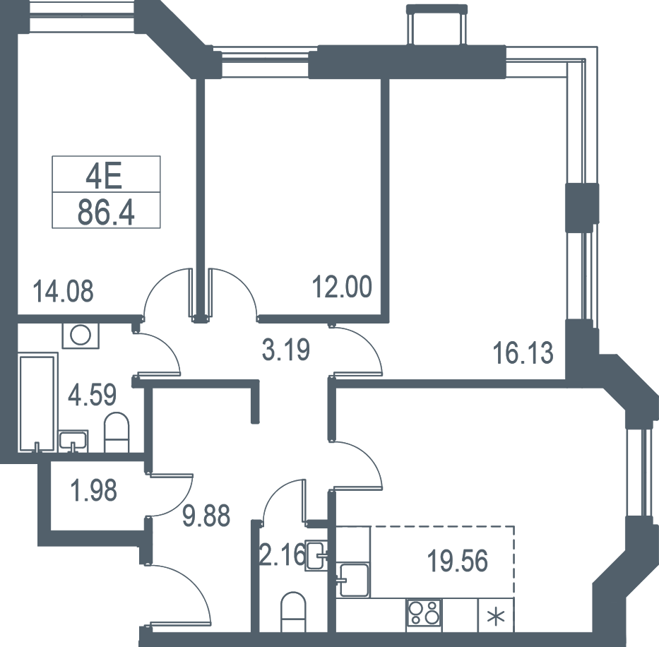 Планировка квартиры