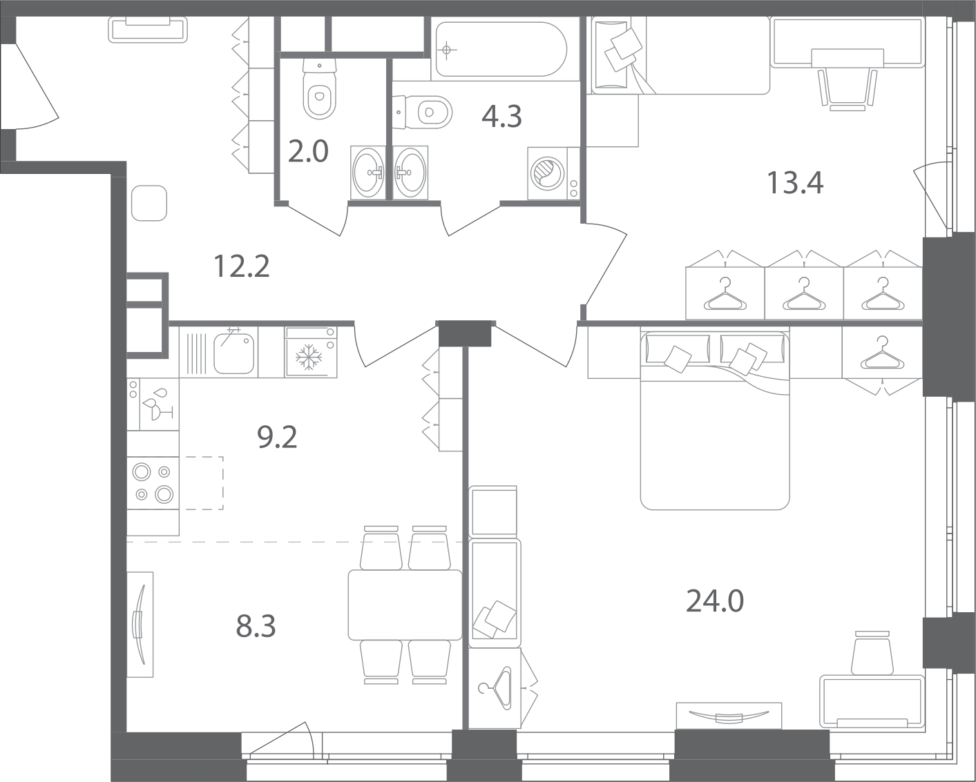 Планировка квартиры