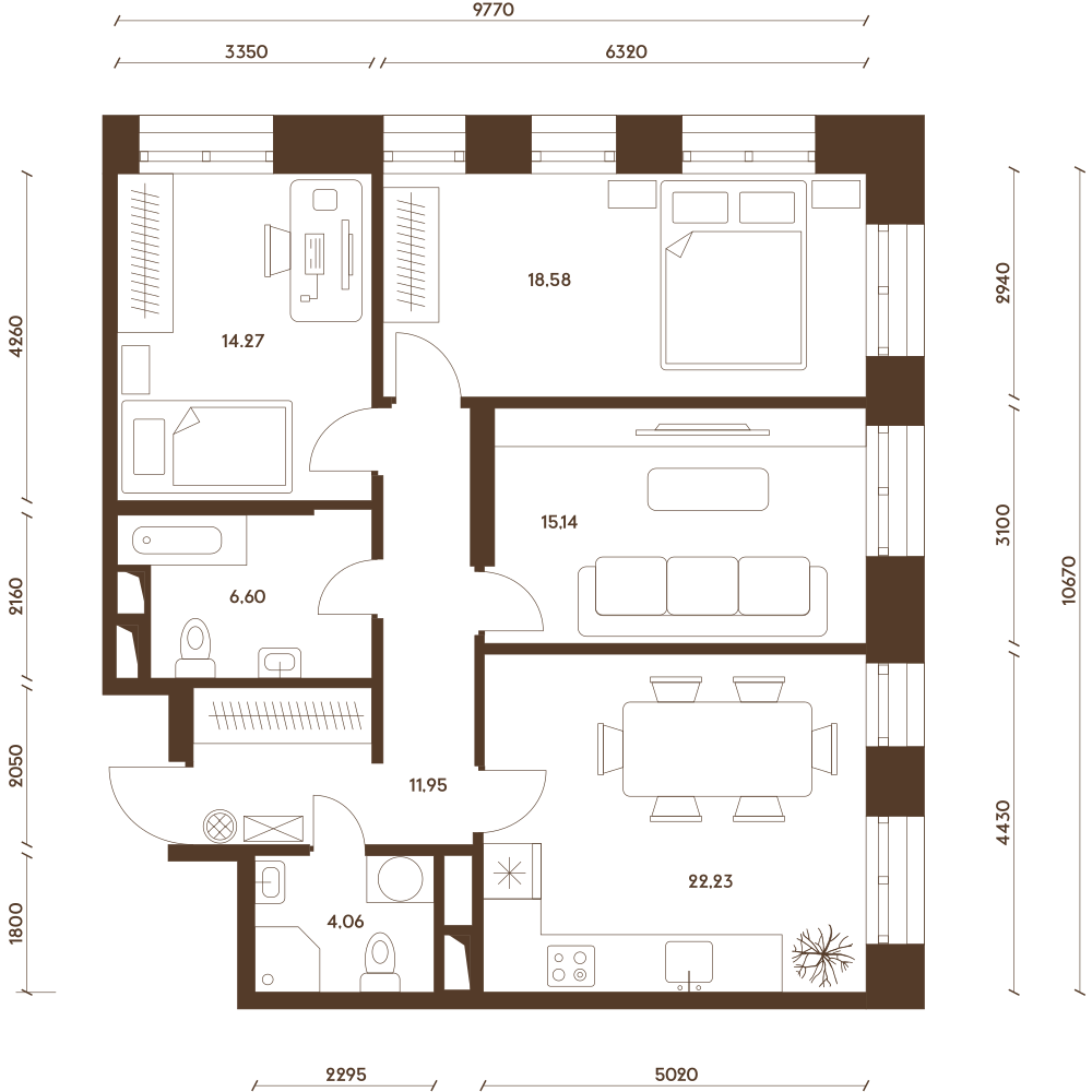Планировка квартиры