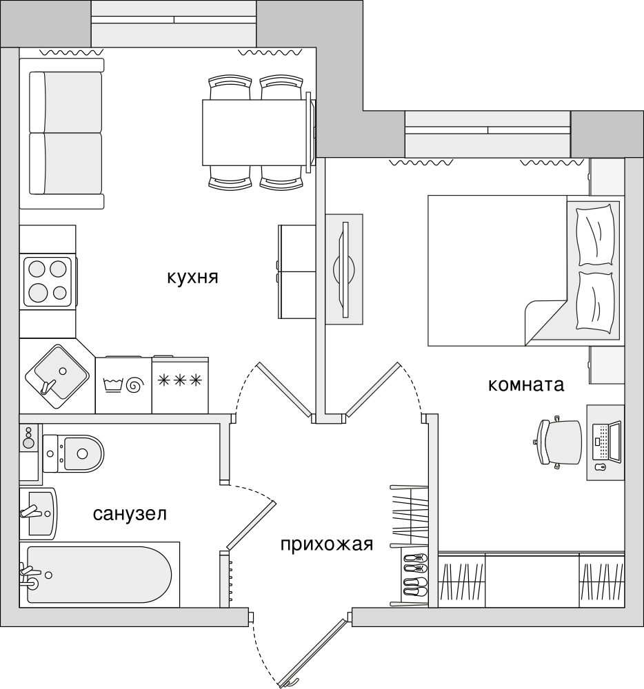 Планировка квартиры