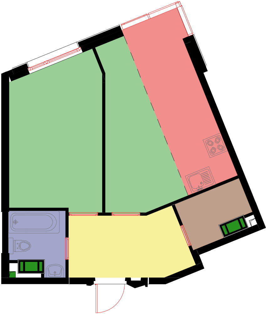 Планировка квартиры