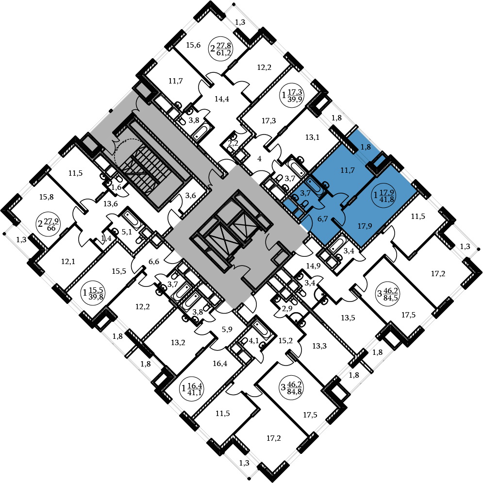 Планировка квартиры