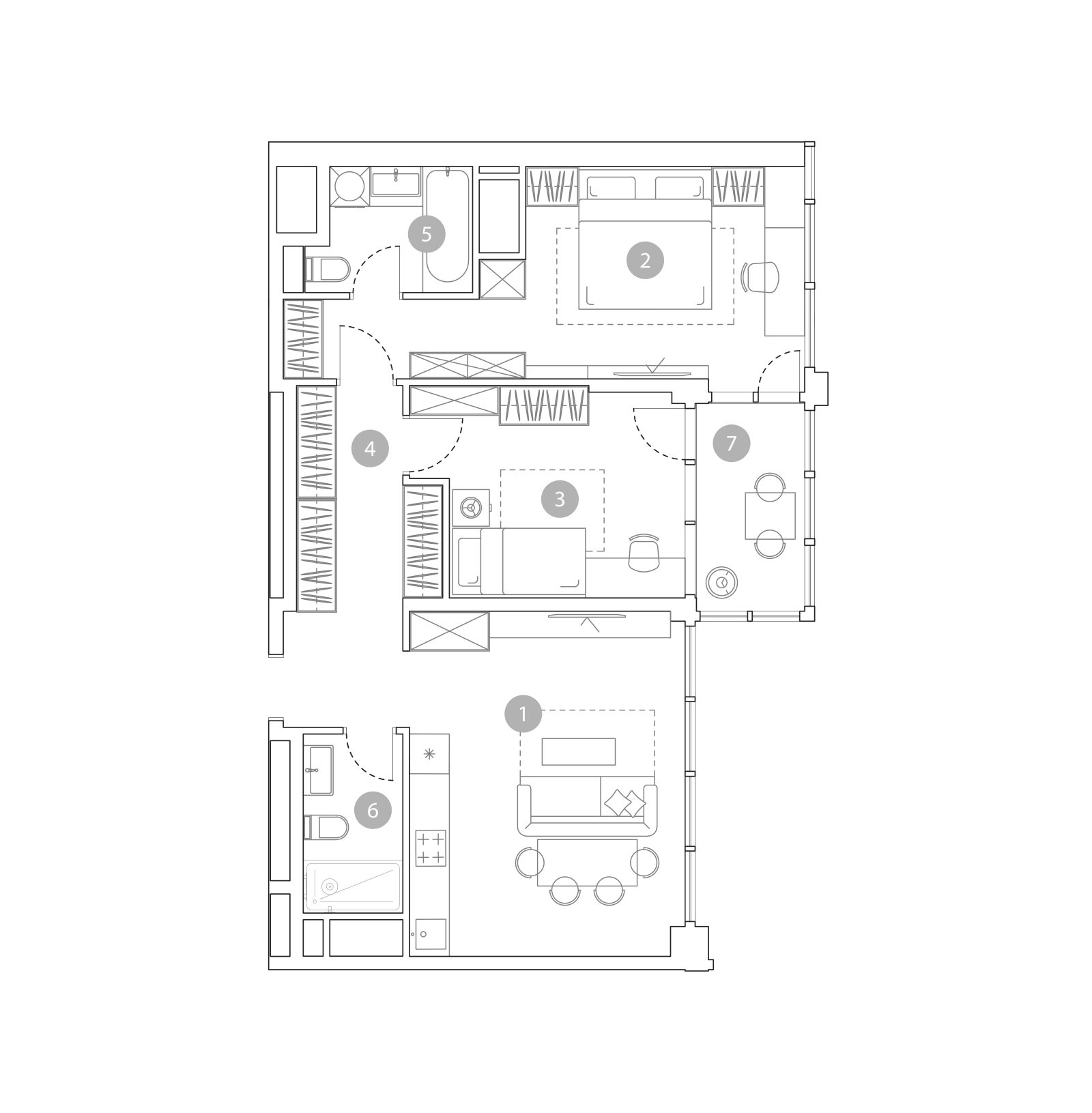 Планировка: 3-комнатная квартира, 72,0 м²