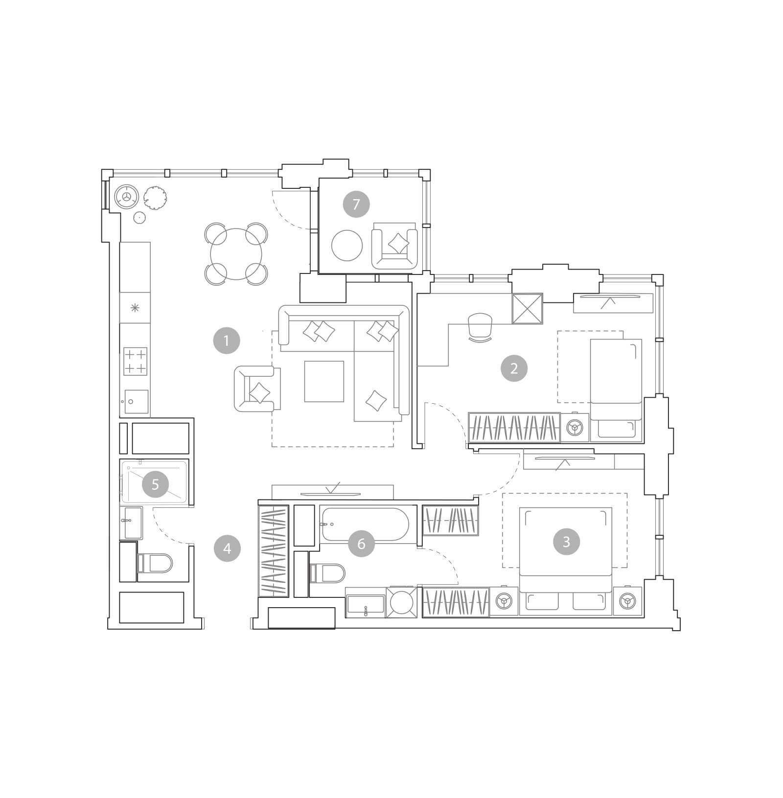 Планировка: 3-комнатная квартира, 71,2 м²
