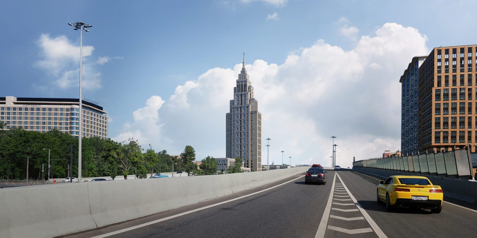 Комплекс апартаментов Alcon Tower (Алкон Тауэр)