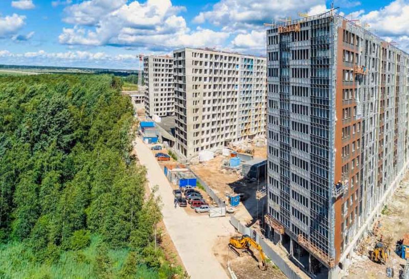 Ход строительства, III квартал 2020