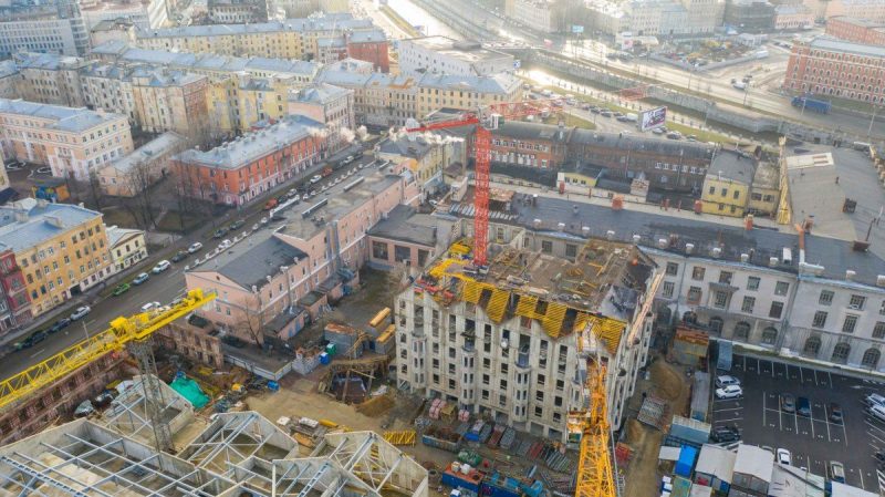 Ход строительства, I квартал 2020