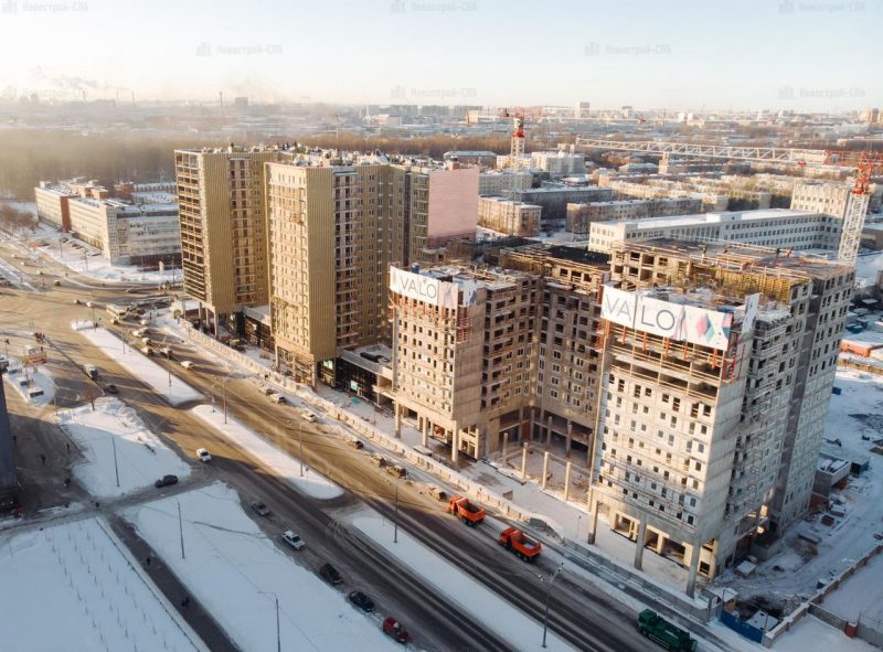 Ход строительства, I квартал 2019