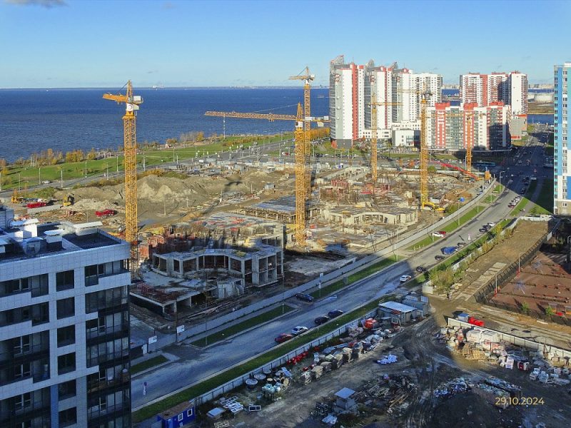 Ход строительства, 31 октября 2024