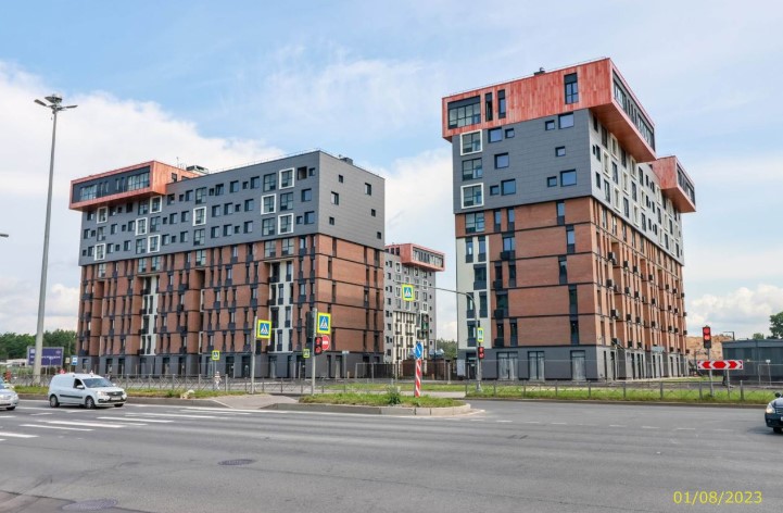 Ход строительства, 01 августа 2023