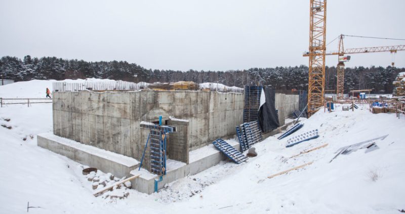 Ход строительства, Декабрь 2018