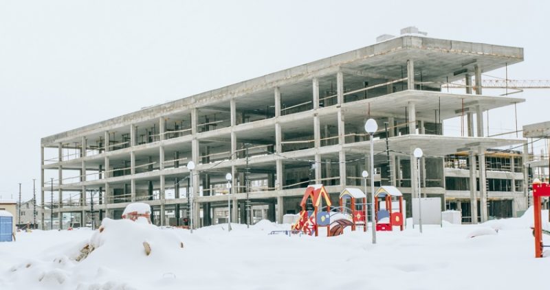 Ход строительства, Январь 2019