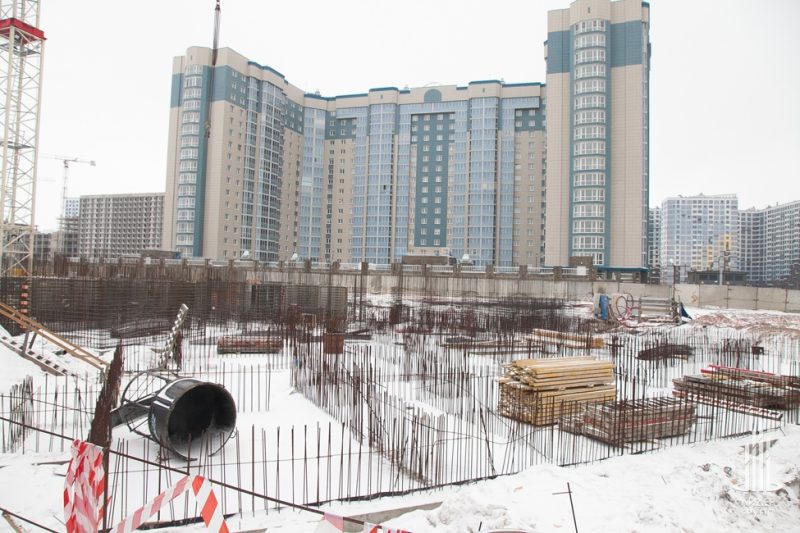 Ход строительства, Февраль 2019