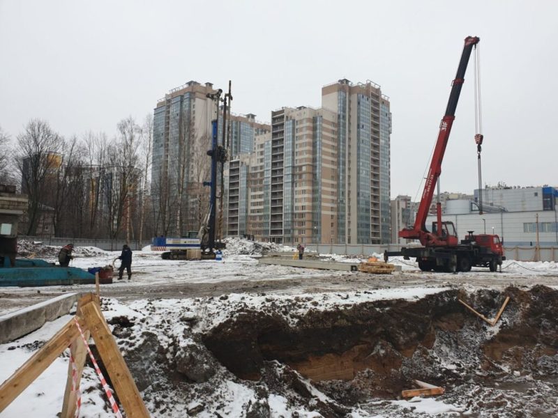 Ход строительства, Март 2019