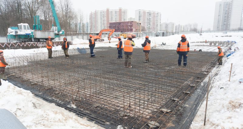 Ход строительства, Февраль 2019