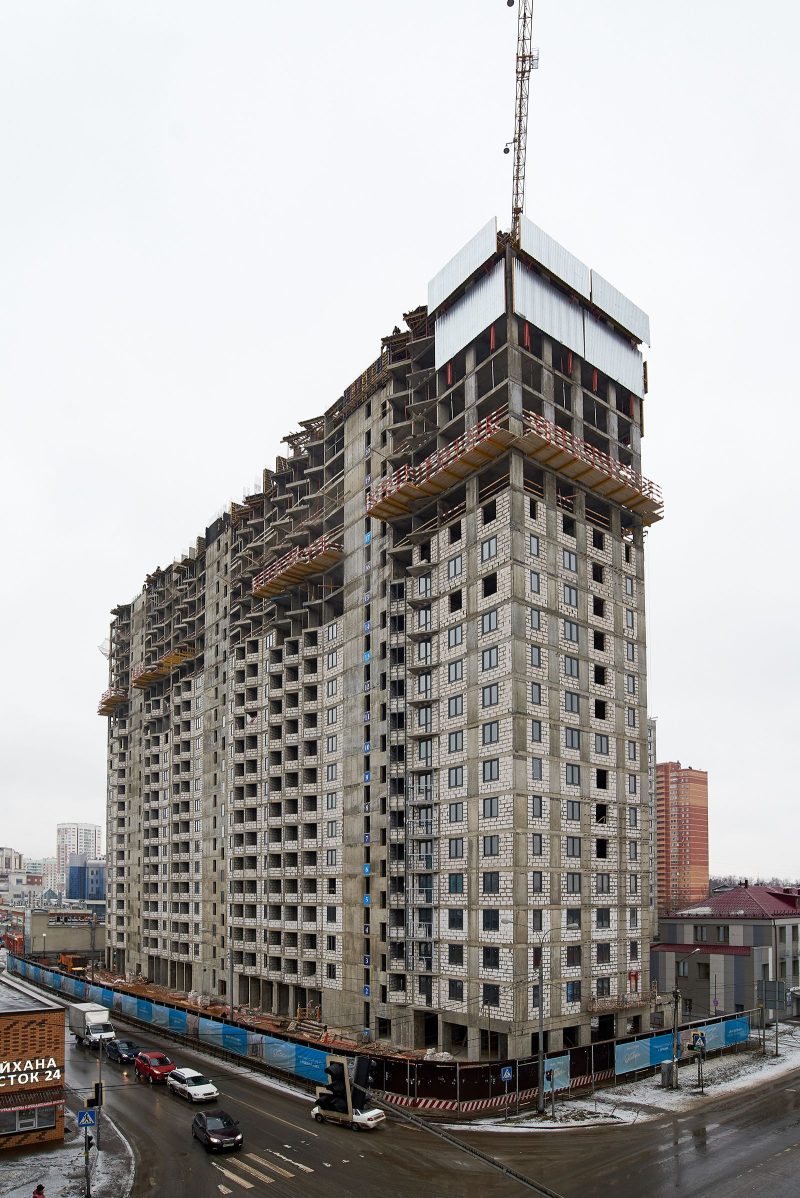 Ход строительства, Март 2019