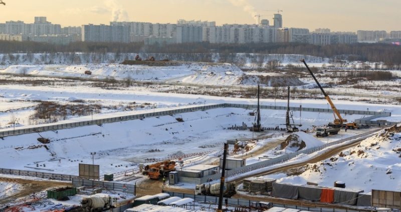 Ход строительства, Январь 2019
