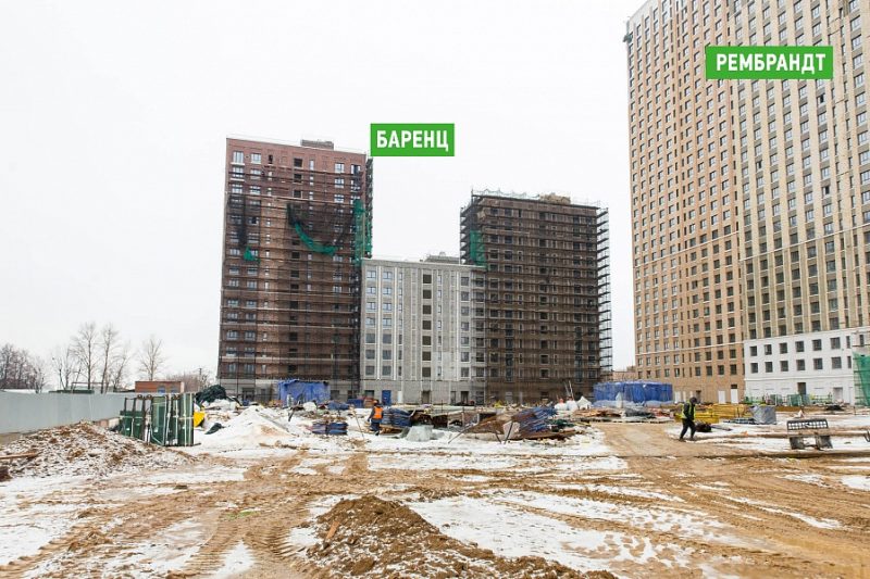 Ход строительства, Март 2019