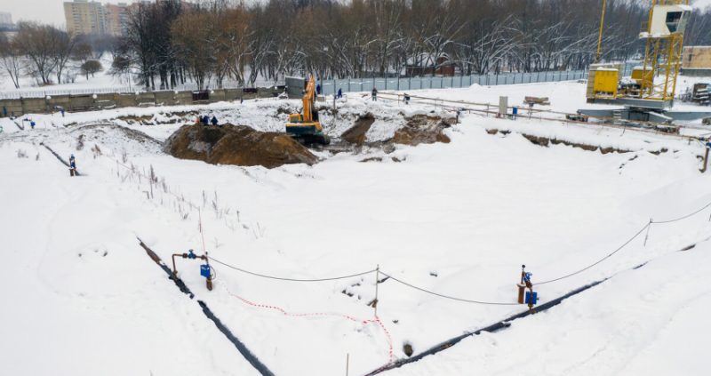 Ход строительства, Январь 2019