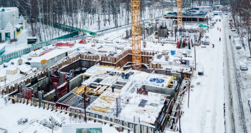 Ход строительства, Декабрь 2018