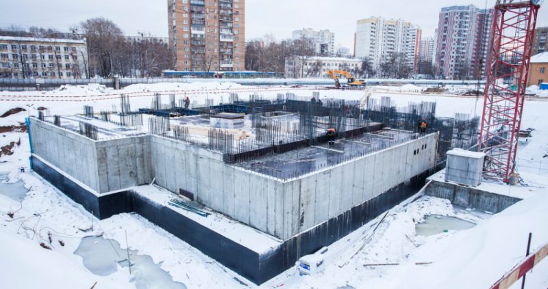 Ход строительства, Январь 2019
