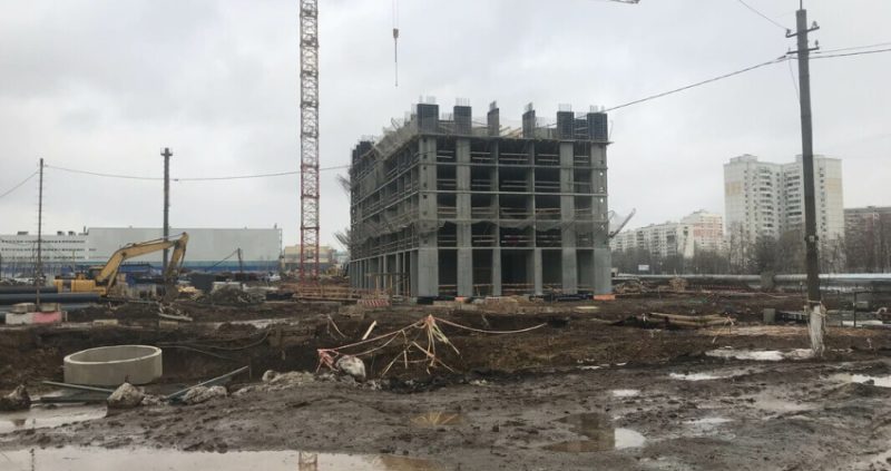 Ход строительства, Март 2019