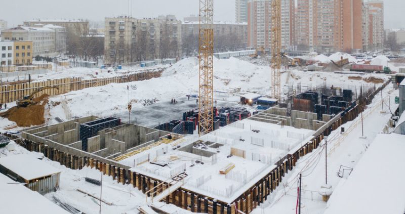 Ход строительства, Декабрь 2018