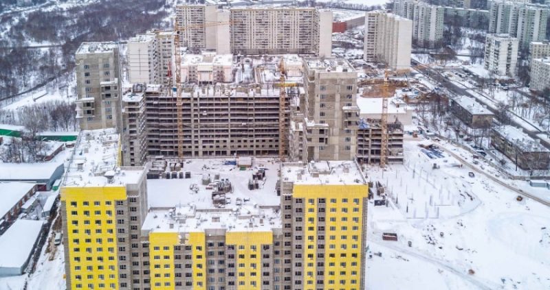 Ход строительства, Январь 2019