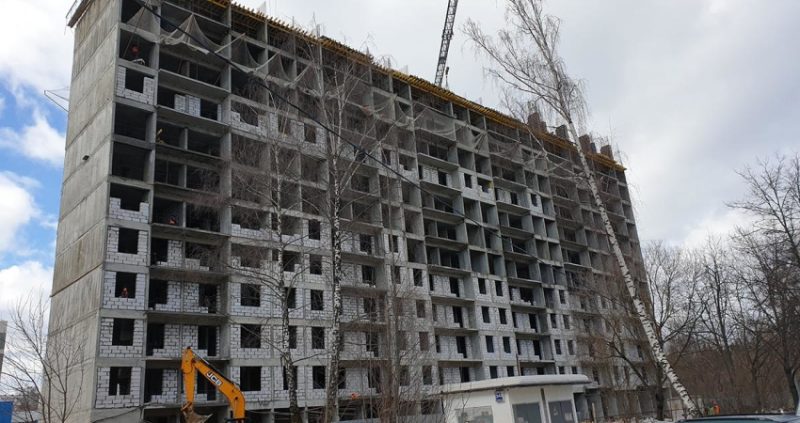Ход строительства, Март 2019