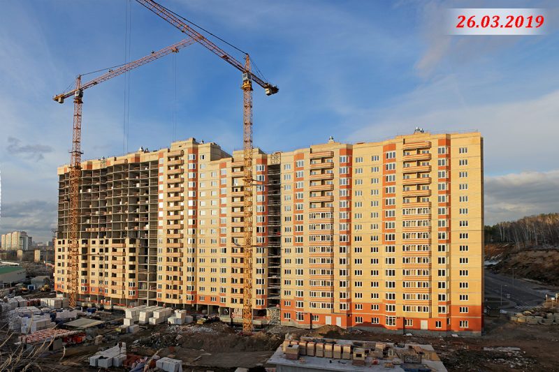 Ход строительства, Март 2019