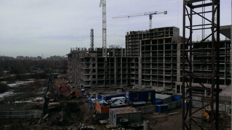 Ход строительства, Март 2019