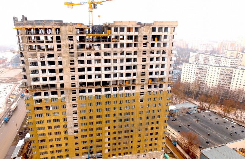 Ход строительства, Март 2019