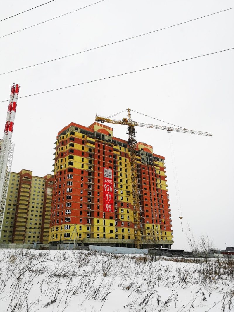 Ход строительства, Март 2019