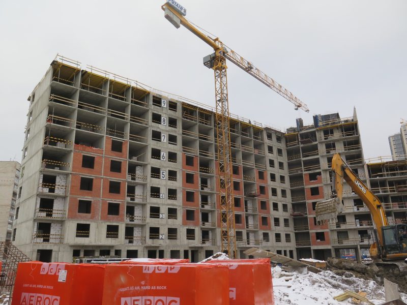 Ход строительства, Март 2019