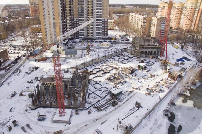 Ход строительства, Март 2019